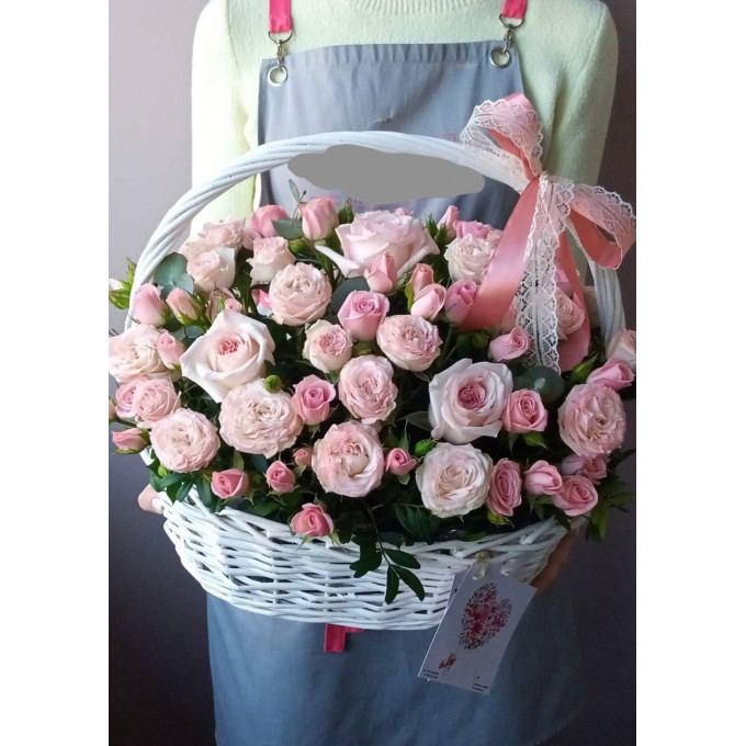 Корзина с цветами 5 Корзина с цветами 5