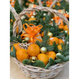 Корзина «Цитрусовая»